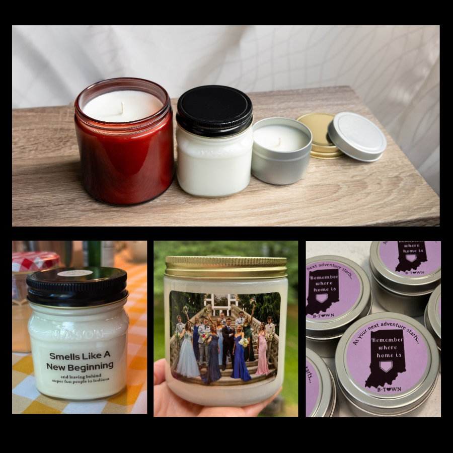 Custom Label Candles