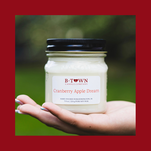 Cranberry Apple Dream Classic 8 oz Mason Jar