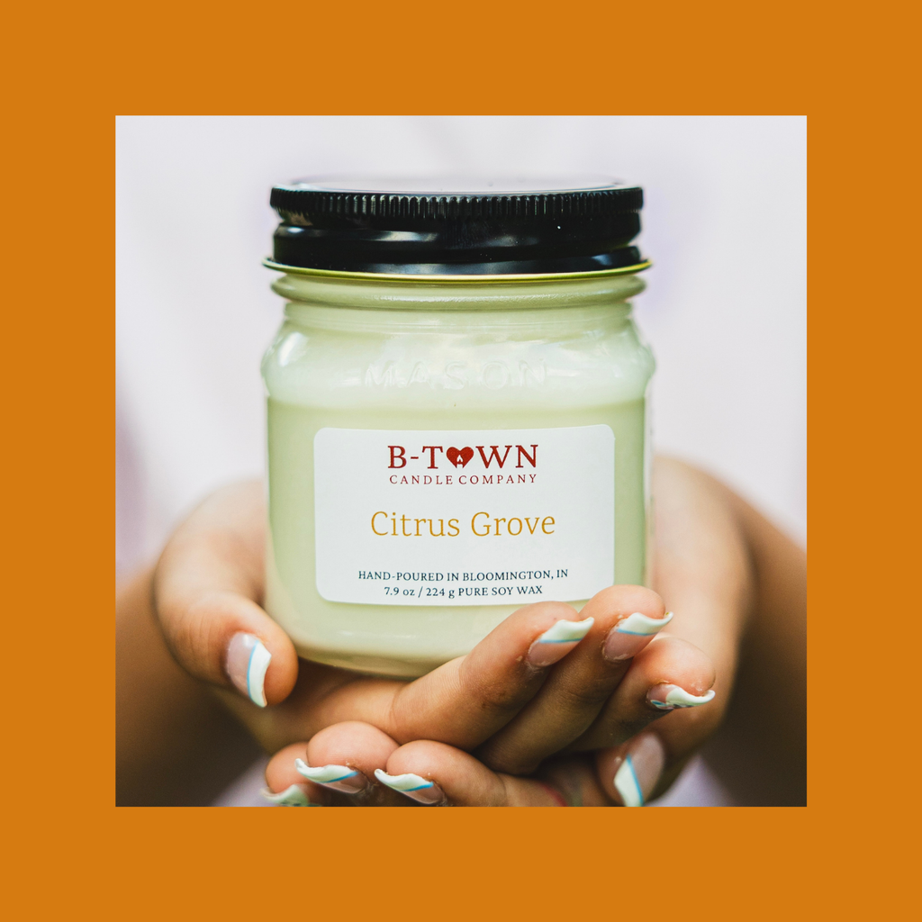 Citrus Grove Classic 8 oz Mason Jar