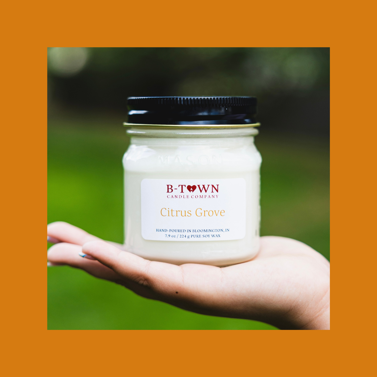Citrus Grove Classic 8 oz Mason Jar