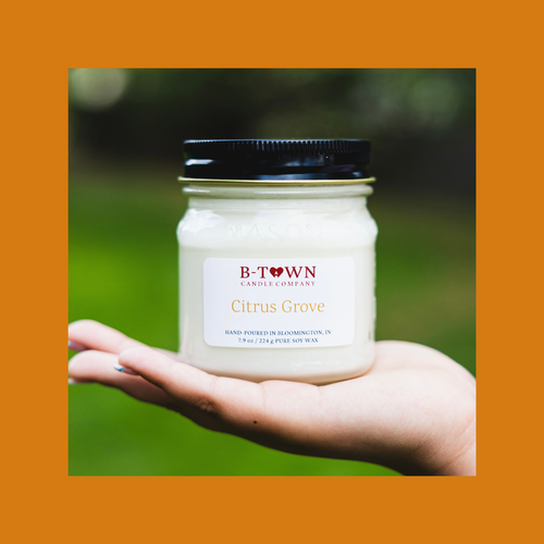 Citrus Grove Classic 8 oz Mason Jar