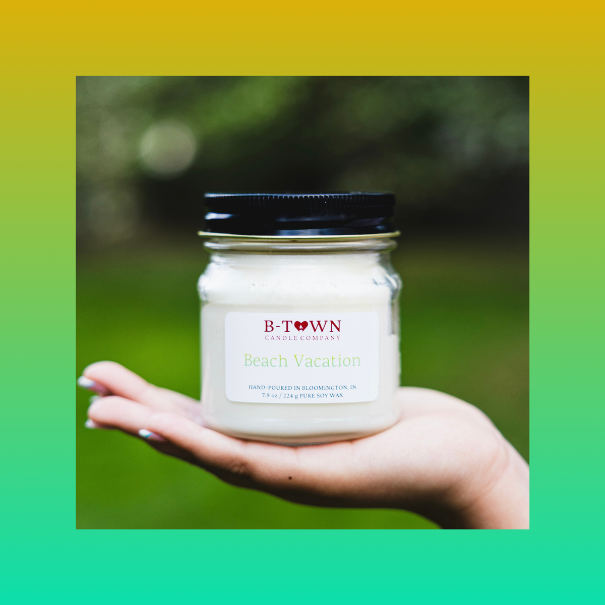 Beach Vacation Classic 8 oz Mason Jar
