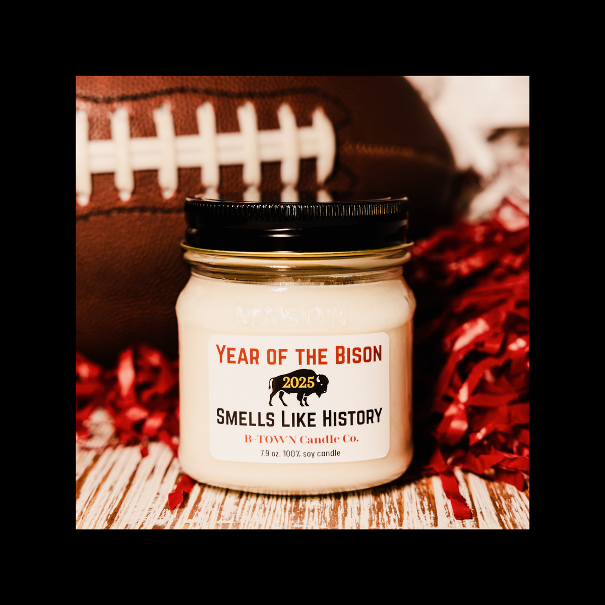Year of the Bison Special Edition 8 oz Mason Jar