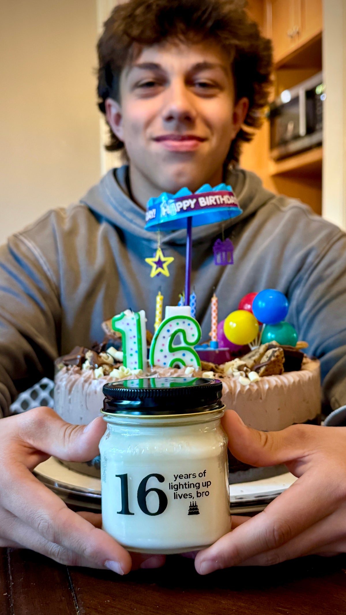 Custom Label 8 oz. Mason Jar